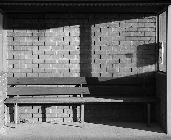 Pete McIntosh - Bus stop - Holbrook, NSW