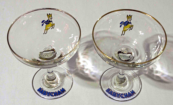 Alan Cole - Baby Cham Glasses, freebies from Engagement in '67