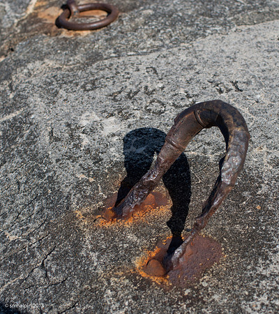 Rusted Colonial U-bolt