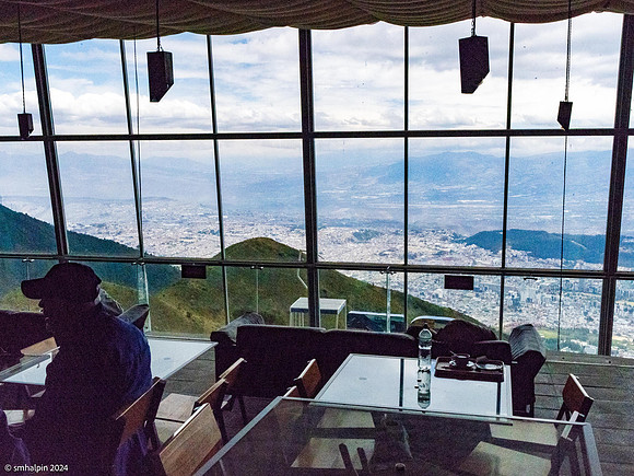 9/17 Cafe at top of Teleferrico