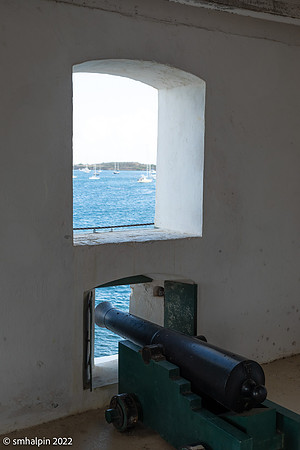 Inside the fort