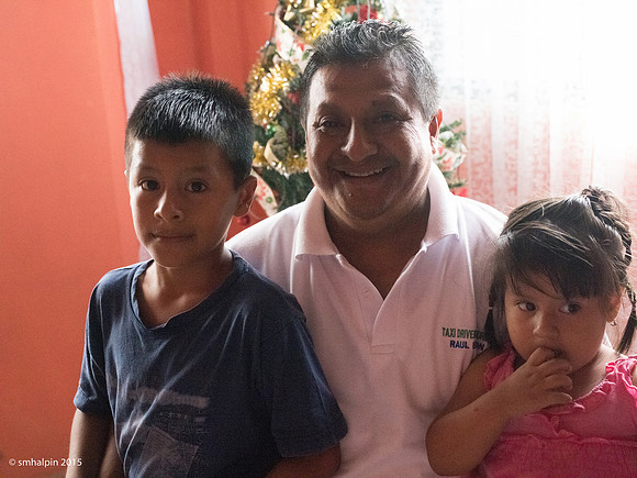 Taxi Driver Raul & family