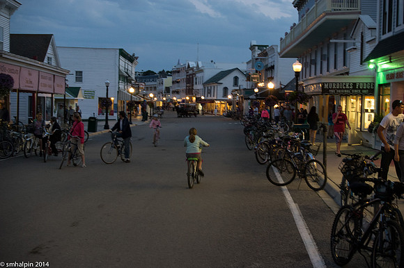 Evening on the Main Drag