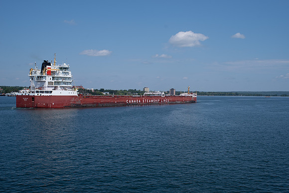 Passing ship - MV Welland