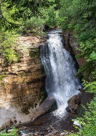 Munising Waterfall - Pictured Rocks Natl. Seashore